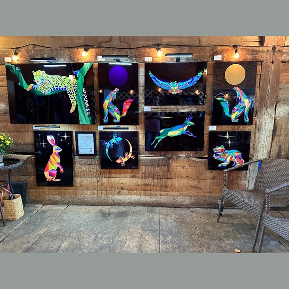 Song Dog, Dark Moon by Raleigh Ormerod, 20x30 - Picture 2 of 2